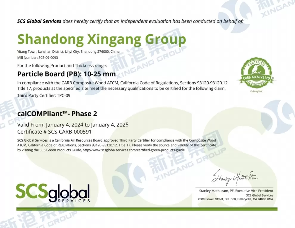 Certificato SCS-CARB-000591