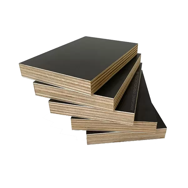 Compensato rivestito con pellicola in pioppo eucalipto nero marrone da 12 mm, 15 mm e 18 mm, ecologico per costruzioni esterne, E2 formaldeide